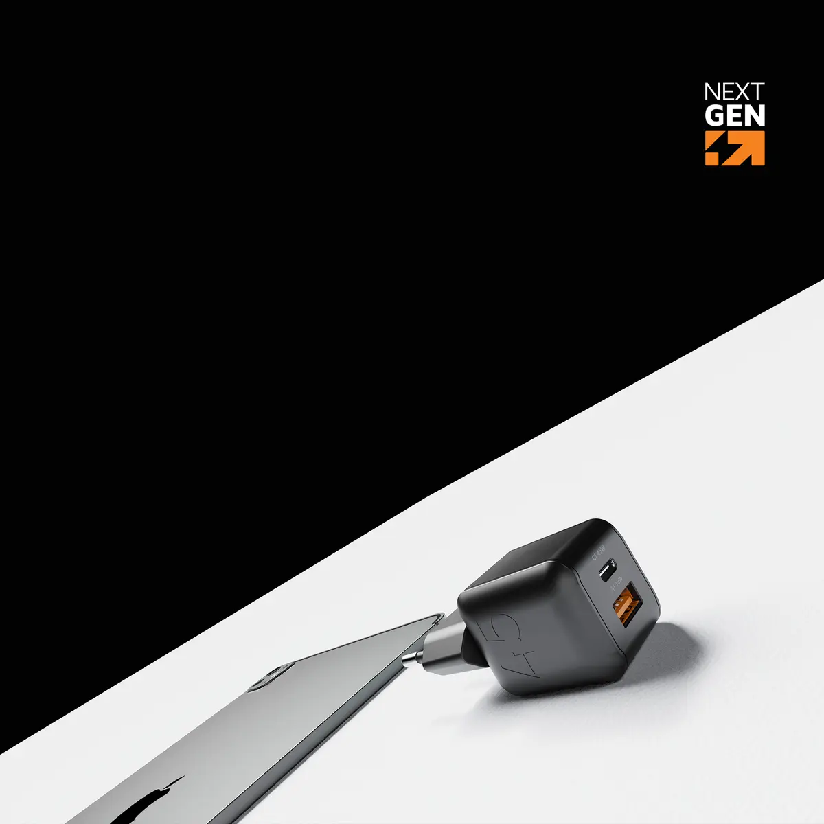 Lādētājs Xtorm XECNG451 - 45W GaN3 USB-C un USB-A Photo 4