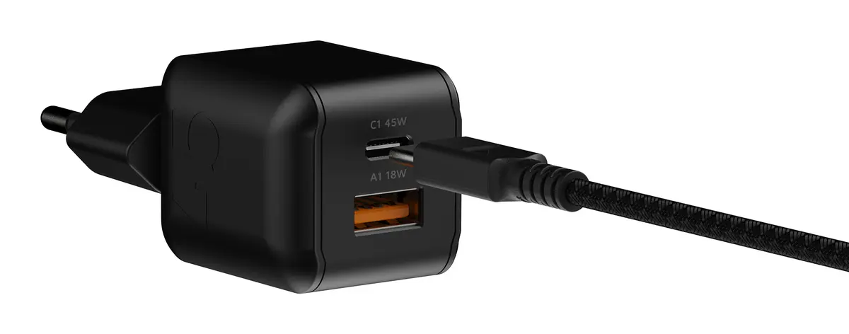 Lādētājs Xtorm XECNG451 - 45W GaN3 USB-C un USB-A Photo 13