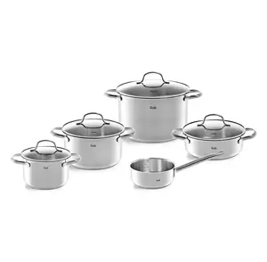 Fissler San Francisco 5-Piece Cookware Set Stainless Steel