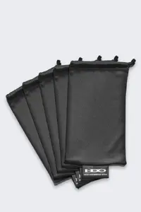 Oakley Microbag 06-610 Eyewear Protective Pouches Black 5-Pack