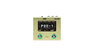 Hotone Ampero Mini Mustard Guitar Multi-Effects Processor