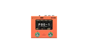 Hotone Ampero Mini Electric Guitar Multi-Effects Pedal Orange