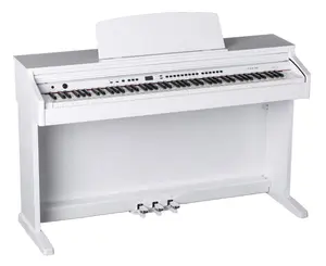 Orla CDP-101 PW Digital Piano with Graded Hammer Action Keyboard and Polished White Finish