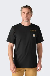 Koszulka Carhartt Irvine Hard Work BLACK