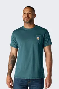 Carhartt Force Midweight SS Pocket HARBOR T-Shirt