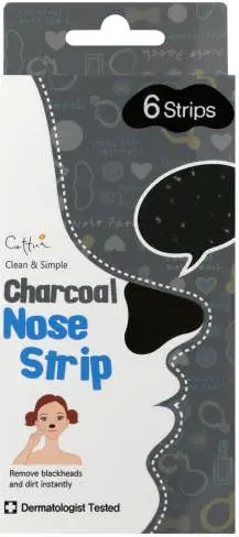 Cettua Charcoal Nose Strip deguna sloksnes