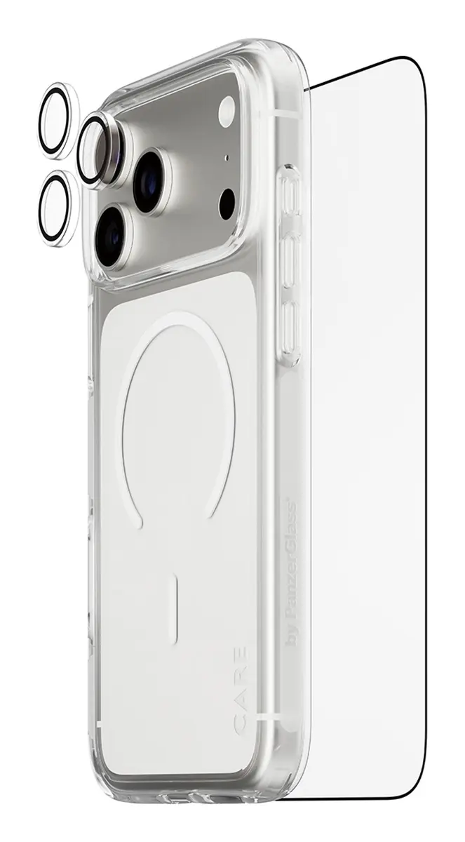 PanzerGlass CARE Flagship 3-in-1 Komplekts Apple