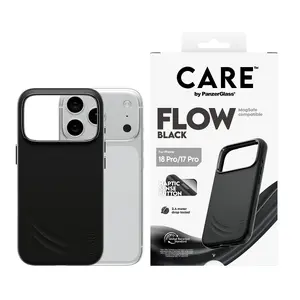 Чехол PanzerGlass CARE Flow Case черный с MagSafe для iPhone 17 Pro