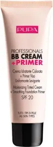 Pupa BB Cream + Primer 001 Nude BB krēms ar bāzi taukainai un kombinētai ādai