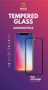 Mocco Full Face Full Glue rūdītais ekrāna aizsargstikls Samsung Galaxy Xcover 5 melns