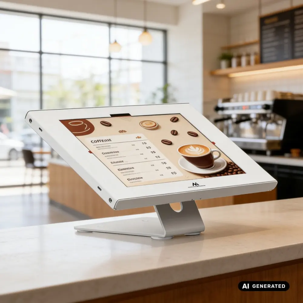 Maclean MC-957 Secure Tablet Stand for iPad and Samsung Photo 4