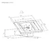 Maclean MC-957 Secure Tablet Stand for iPad and Samsung Photo 5