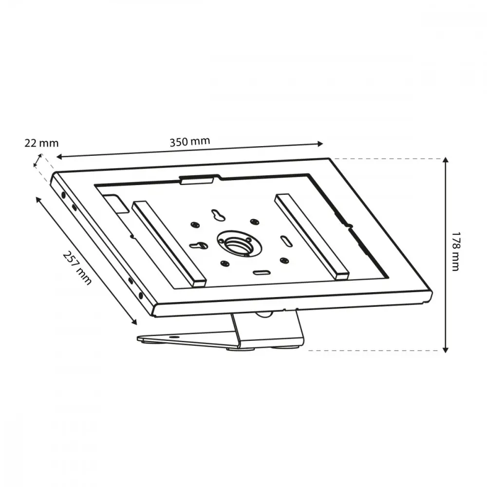 MACLEAN MC-956 Tablet Mount for 12.4"-13" Devices with Lock Photo 6