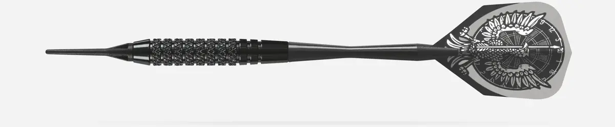 Elektroniskā daipura šautriņas Harrows Soft Black