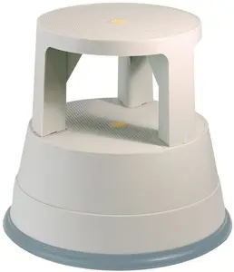Bnt Office Elefantfod Step Stool Plastic Grey Height 390mm