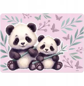 Derform PP Desk Mat Panda PLAPA11