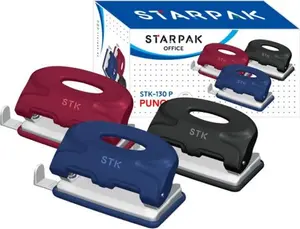 Dziurkacz Starpak 10 kartek Granatowy (PCH-130P G)