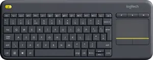 Wireless Touch Keyboard Logitech K400 Plus with Built-In Touchpad and Media Shortcuts