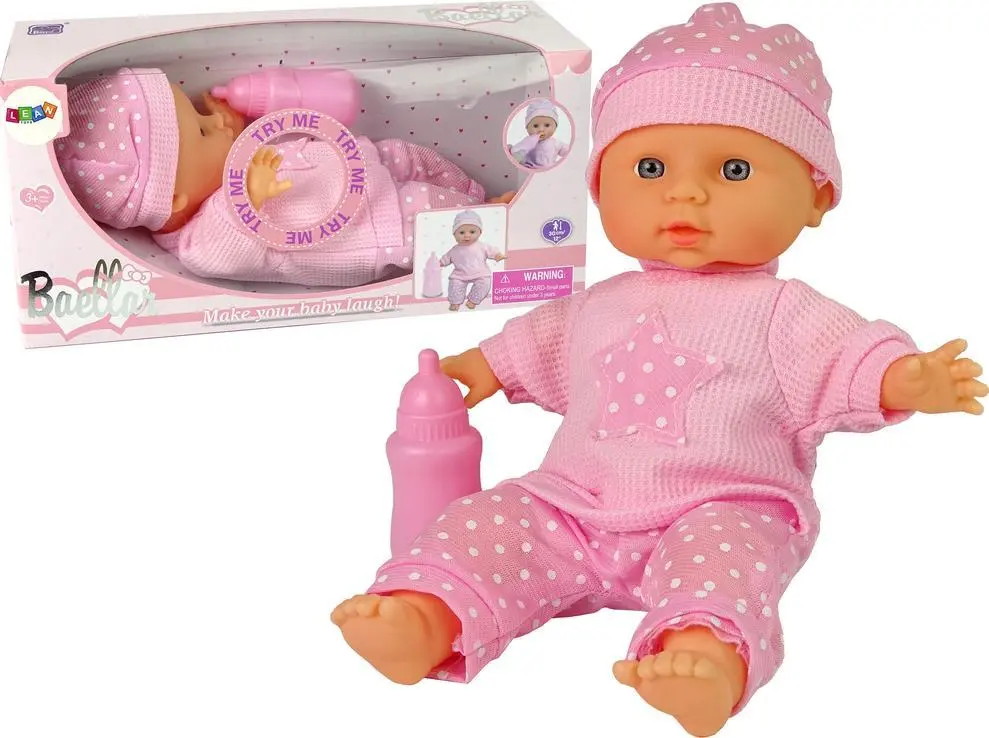LEANToys lelle mazulis Saldais mazulis ar