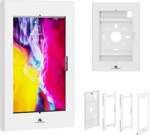 Tablet display mount Maclean MC-955 with lock for 10.9-11 inch iPad Air Pro and Samsung Tab A&S Series