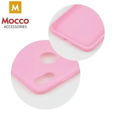 Mocco Silicone Case for Huawei Mate 10 Lite Pink Photo 2