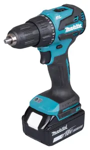 Аккумуляторная ударная дрель шуруповерт Makita DHP490F005 18V с аккумулятором 1x3Ah