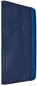 Case Logic SureFit CBUE-1208 Folio Case for 8-Inch Tablets Polyester Blue with Stand Mode
