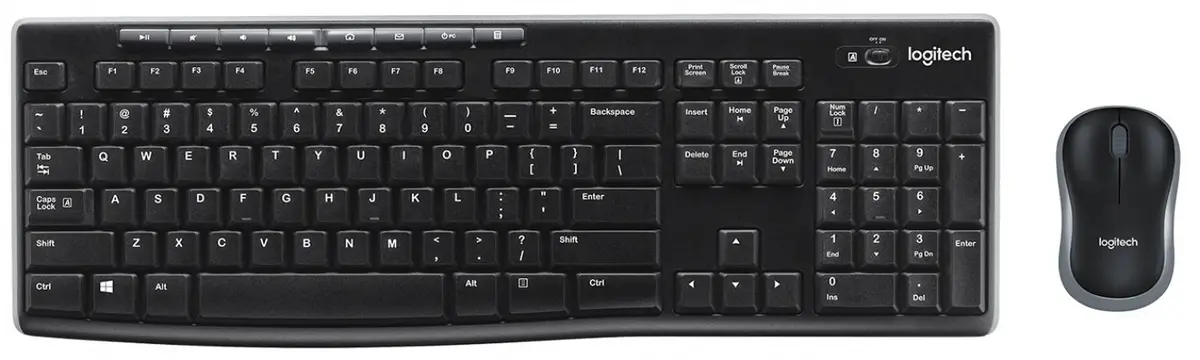 Logitech MK270 Wireless Keyboard & Mouse Set Photo 2
