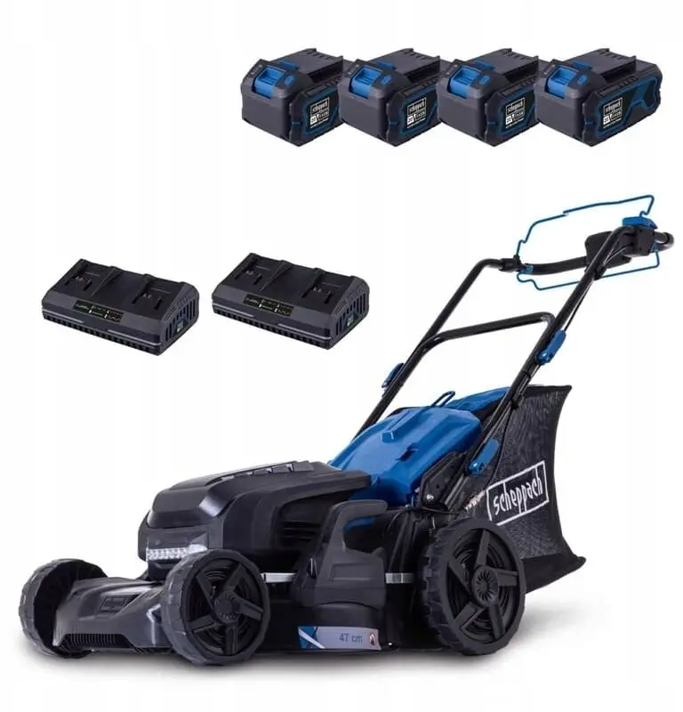 Scheppach BC-MP470-X SET XL Akumulatora zāles