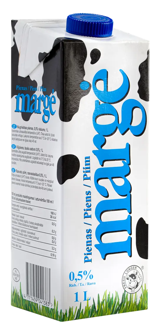 UHT piens Margė 0.5% 1