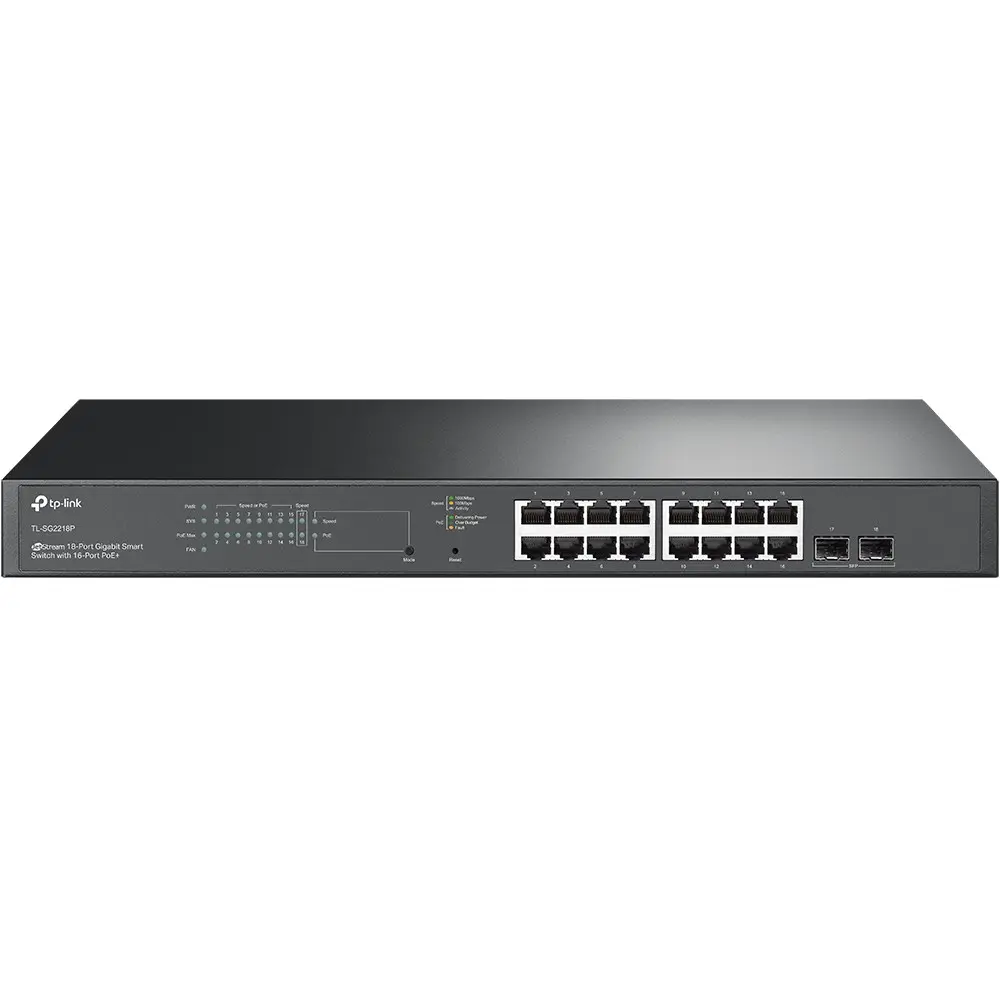 TP-Link JetStream TL-SG2218P Pārvaldāms L2/L2+ Gigabit