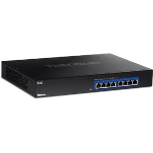 Trendnet TEG-S708 Network Switch with 8 RJ-45 Ethernet Ports in Black