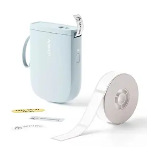 NIIMBOT D11-H Etiķešu printeris zils termālais portatīvais bezvadu Bluetooth