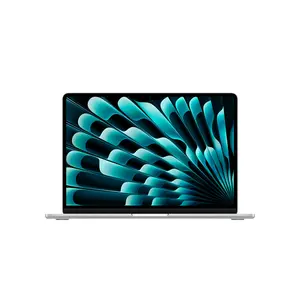 Ноутбук Apple MacBook Air 13 с процессором M5, 10-ядерным процессором, 10-ядерной графикой, 16-ядерным Neural Engine, 32 ГБ ОЗУ, 512 ГБ SSD, серебристый, клавиатура US