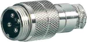 Midland 4-pin microphone coupling NC 526 compatible with 4-pin plugs and sockets
