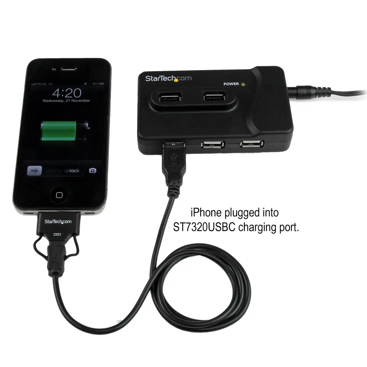 StarTech.com ST7320USBC 6-портовый USB-концентратор Photo 5