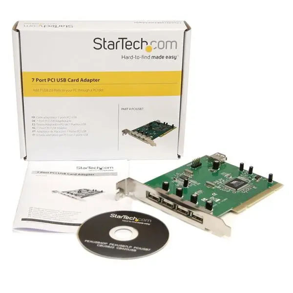 StarTech.com 7-портовый PCI USB адаптер PCIUSB7 Photo 5