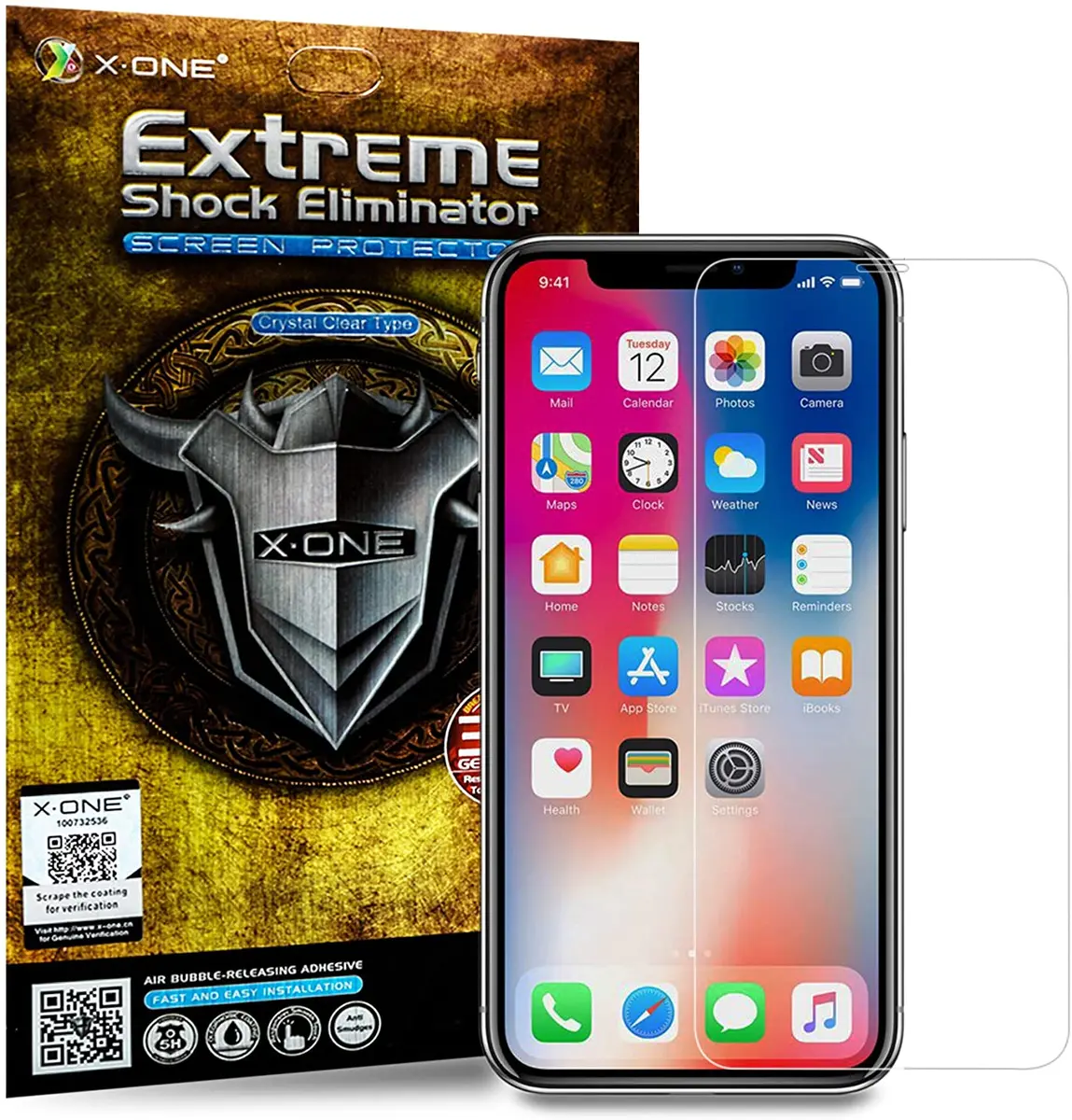 Ekrāna aizsargplēve X-One Extreme Shock Eliminator
