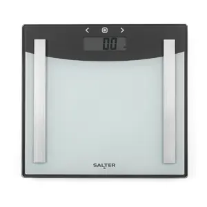 Salter 9137 SVWH3REU16 Silver White Glass Analyser Scale