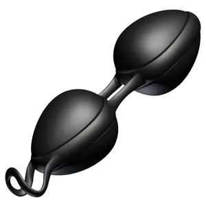 JOYDIVISION JOYBALLS Secret Black Chinese Vaginal Balls made of Silikomed with Patented Extractor Loop