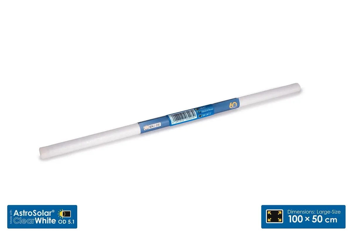 Saules plēve Baader Planetarium AstroSolar ClearWhite