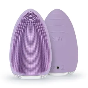 Silk'n Bright Silicone Facial Cleansing Brush FB1PE1PU001 with vibrating and massaging functions for deep skin cleansing