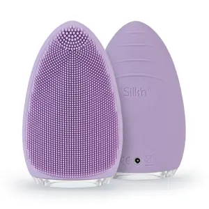 Silk'n Bright silikona sejas tīrīšanas birste FB1PE1PU001 ar vibrācijas un masāžas funkcijām dziļai ādas attīrīšanai