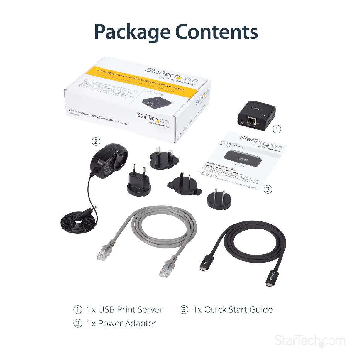 StarTech.com PM1115U2 Ethernet uz USB adapteris Photo 10