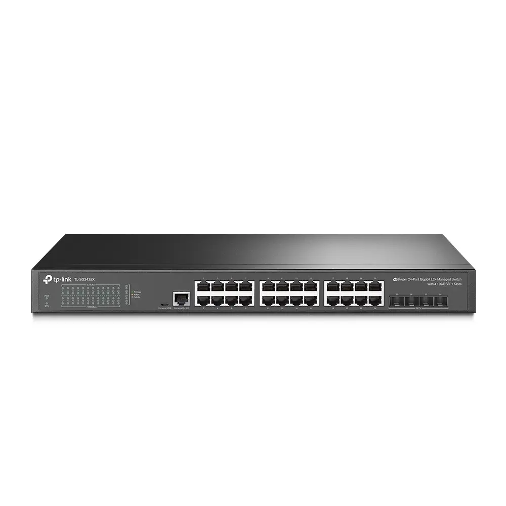 TP-Link JetStream TL-SG3428X Pārvaldāms L2+/L3 Gigabit