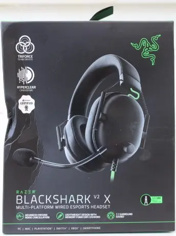 Razer BlackShark V2 X Vadu Virsuiņu