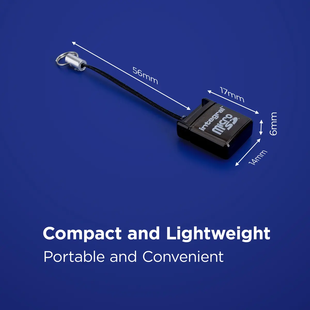 Кардридер Integral USB 2.0 Micro SD INCRMSDMINIUSB Photo 4