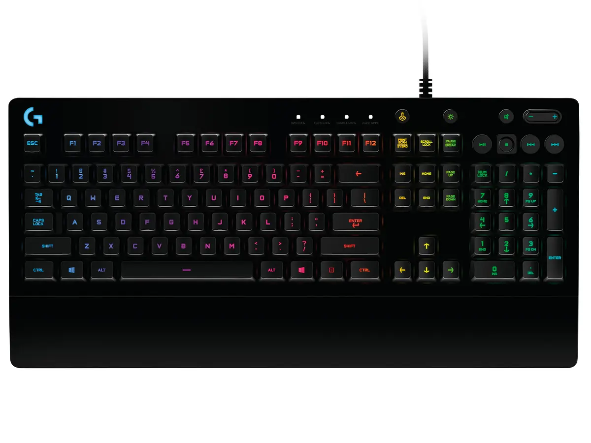 Logitech G213 Prodigy Spēļu tastatūra Vadu