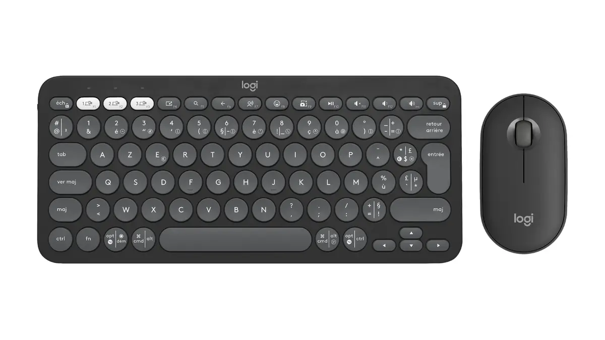 Bezvadu tastatūras un peles komplekts Logitech