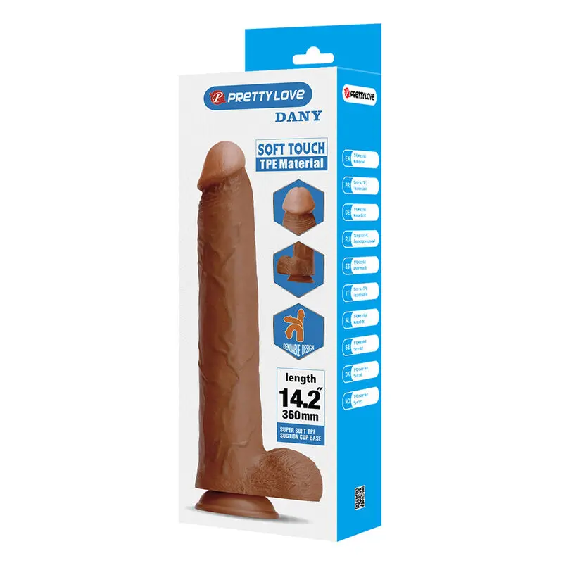 Pretty Love Dany reālistisks dildo ar piesūcekni Photo 7